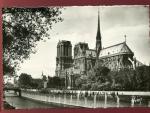 CPSM neuve 75 PARIS Notre Dame et Square de l'Archevch 