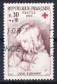FRANCE - 1965 - Croix Rouge -  Yvert 1467 Oblitr