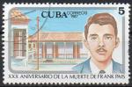 CUBA N 2785 o Y&T 1987 30e Anniversaire de la mort de Frank Pais