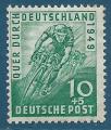 Allemagne zone anglo-amricaine N74 Tour d'Allemagne cycliste 10p + 5p neuf**
