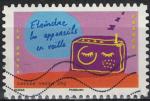 France 2014 Oblitr Used Stamp Eteindre les appareils en veille Y&T 966