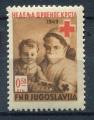 Timbre YOUGOSLAVIE  Bienfaisance  1949  Neuf **  N 09 Y&T  Croix Rouge