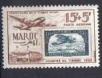  MAROC 1952  - YT PA 84  - poste Arienne - Journe du Timbre
