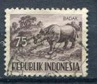 Timbre INDONESIE 1956-58  Obl  N 125  Y&T  Mammifre