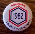 France Capsule Bire Crown Cap Beer Kronenbourg Les Annes qui Comptent 1982