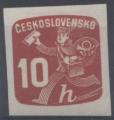 Tchcoslovaquie : Journaux n 27 x neuf avec trace de charnire anne 1945