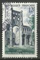 France 1954; Y&T n 985; 12F, abbaye de Jumires