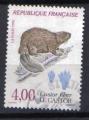 FRANCE 1991 - YT 2723 - Animaux - Castor - rongeurs