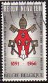 Belgique/Belgium 1966 - Encyclique "Rerun Novarun (Paul VI), 3 F - YT 1362 