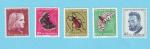SUISSE HELVETIA PAPILLONS INSECTES 1953 / MNH**