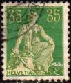 SUISSE - 1907 - Y&T 122 - Helvetia - Oblitr