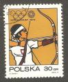 Poland - Scott 1879  olympic games / jeux olympique