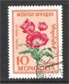 Mongolia - Scott 196   flower / fleur