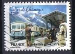 France 2014 - YT 1000 -  pope du voyage en train : Valle de Chamonix Z209