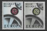 BELGIQUE N°1415/1416* (Europa 1967) - COTE 1.50 €