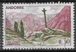 Andorre - 1961 - YT n 159  oblitr