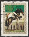 Guine Equatoriale 1976 - YT 79B ( JO de Montral : Equitation ) Ob  