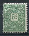 Timbre Colonies Franaise de MAURITANIE Taxe 1914  Neuf **  N 17  Y&T   