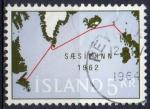 ISLANDE N 321 o Y&T 1962 Inauguration du cble tlphonique transatlantique