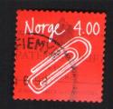 NORVEGE Oblitration ronde Used Stamp Trombone