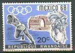 Rwanda 1968 Y&T 243 neuf Mexico 68