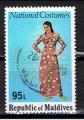 Maldives / 1979 / Costumes / YT n° 775, oblitéré
