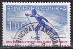 andorre franais - n 283  obliter - 1980