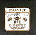 Ancienne tiquette  : Moyet , pur vin (  Cognac )