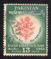 Pakistan 1961 Oblitr rond Used Stamp Roses Each for All All for Each