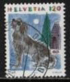 Suisse 1993; Y&T n 1420; 120c, srie animaux, le chien