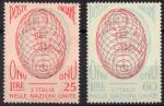 1956 ITALIE n** 734 735