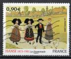France 2009; Y&T n 4400; 0,90, tableau de Hansi