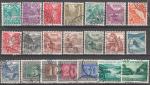 Suisse lot de 21 timbres oblitrs  (2)