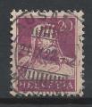 SUISSE - 1917/22 - Yt n 162 - Ob - Guillaume Tell 0,20c lilas s/ chamois