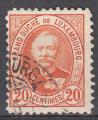 Luxembourg 1891/93  Y&T  61  oblitr