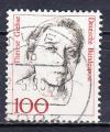 ALLEMAGNE - 1989 - Therese Giehse - Yvert 1222 Oblitr