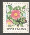 Finland - Scott 845b  flower / fleur