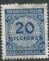Allemagne - Empire - Y&T 0300 (*) - 1923 -
