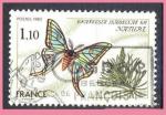 France Oblitr Yvert N2089 Papillon 1980