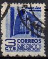 Mexique : Y.T. 627 - Eglise - oblitr - anne 1950