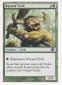 Carte Magic The Gathering / Horned Troll / 8 Edition.