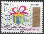 FRANCE - 2017 - Yt n A1490 - Ob - Timbres de vux ; cadeau
