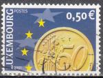 LUXEMBOURG - 2001 - L'euro - Yvert 1500 - Oblitr 