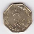 Pice 5 Pesos Chili 2005