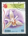 Timbre de CUBA 1998  Obl  N 3735   Y&T Fleurs Orchide