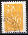 France Lamouche 2005; Y&T n° 3731; 0,01€, jaune, ITVF