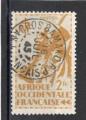 Timbre des Colonies Franaises / 1945 / Afrique Occidentale / Y&T N14