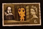 GB 1964 Shakespeare  6d YT 383