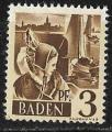 Baden - 1947 - YT n  2  **