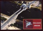 CPM neuve BENOUVILLE  Pgasus Bridge Le Pont Pgasus  vue arienne